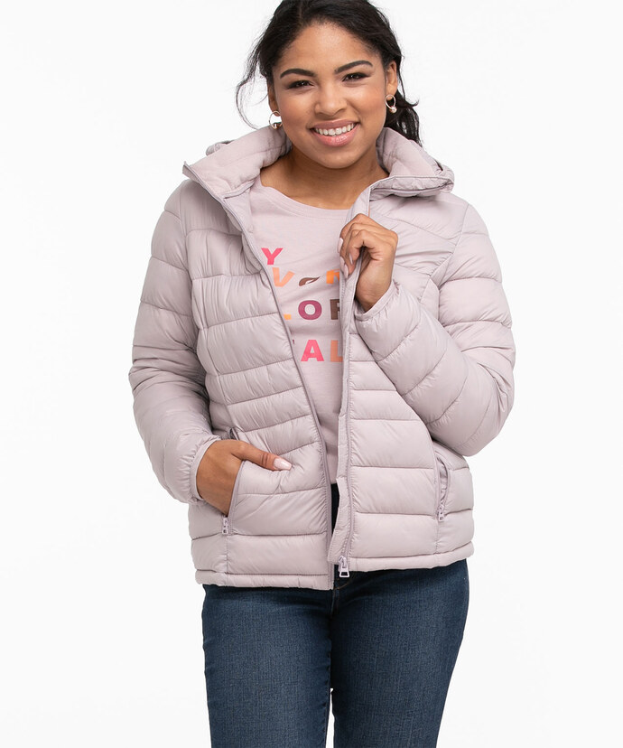 Eco-Friendly Packable Puffer Jacket Image 2