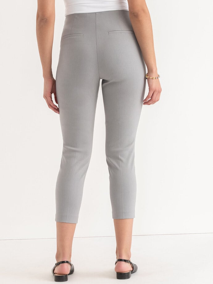 Audrey Skinny Crop Pant in Microtwill Image 6