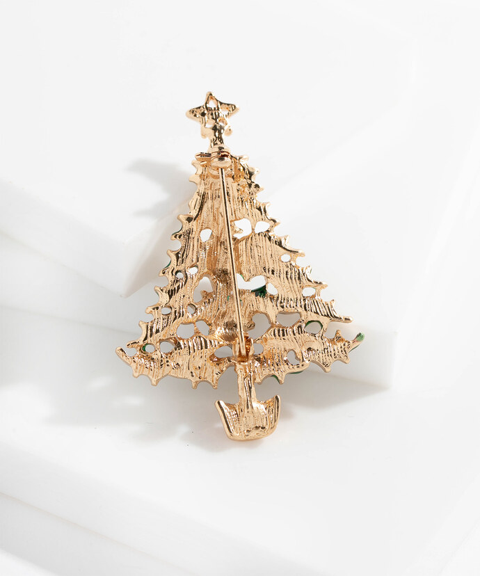 Christmas Tree Brooch Image 2