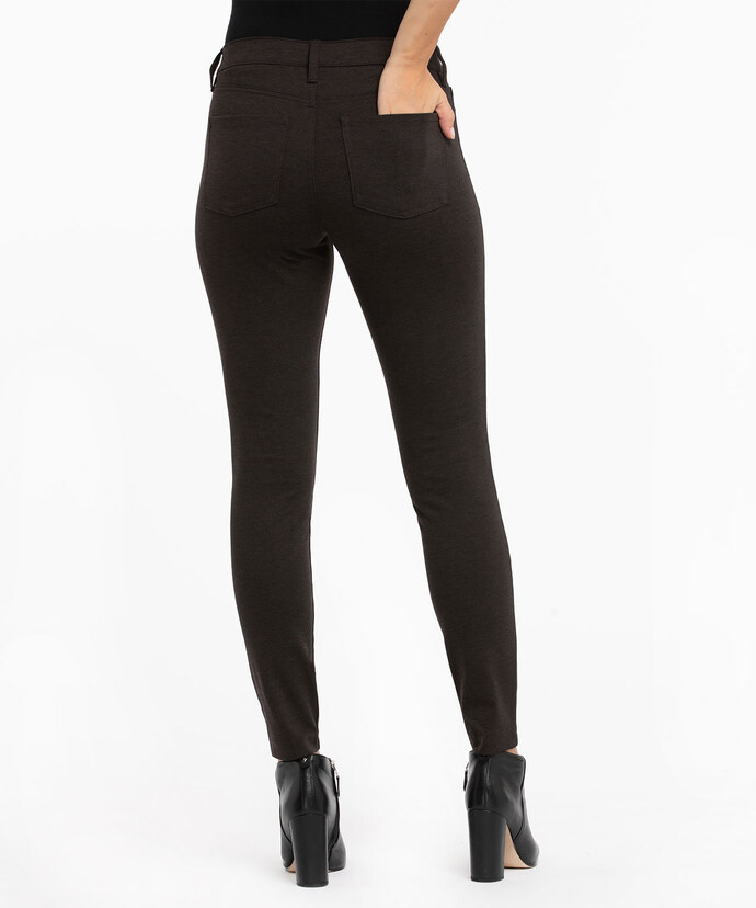 Luxe Ponte Skinny Pant Image 3