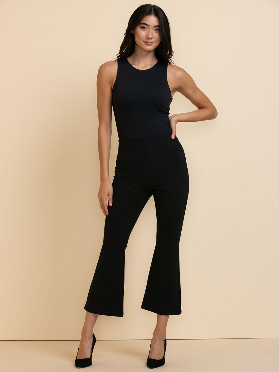Colby Kick Flare Pant in Luxe Ponte