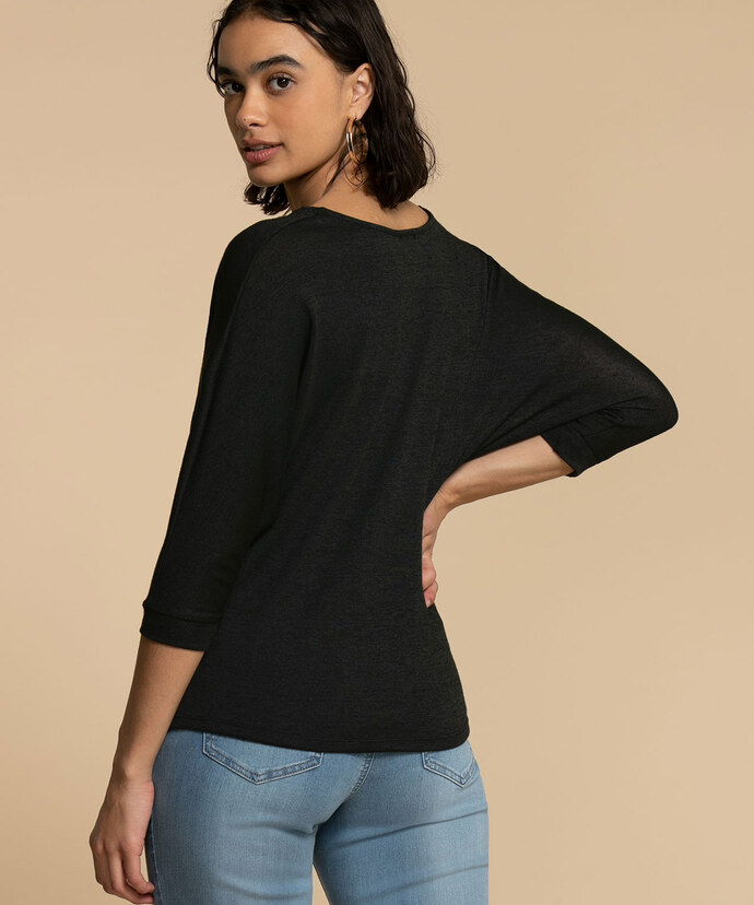 BB Collection Twist Front Knit Top Image 3