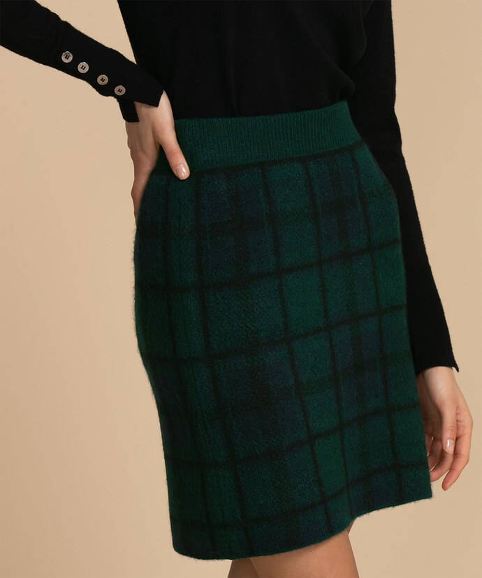 Pull-On Sweater Skirt Image 1