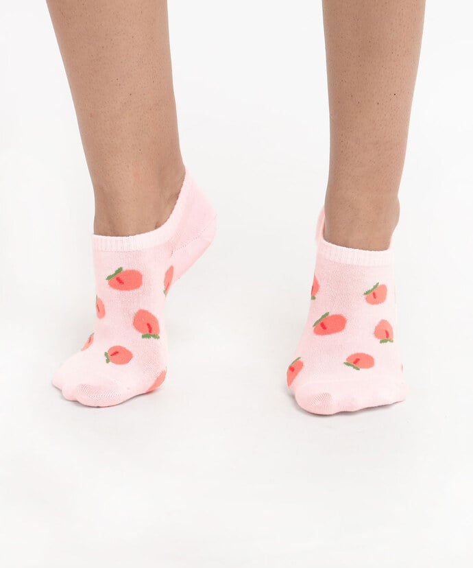 Peach Ankle Socks Image 2
