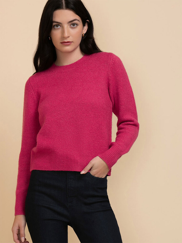 Crewneck Mossy Sweater Image 3