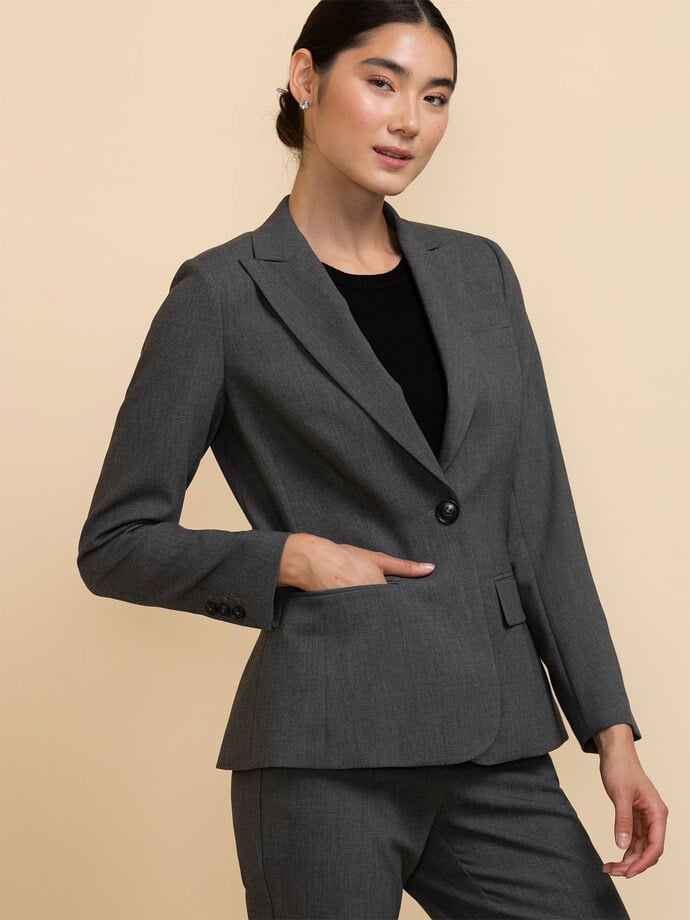 Cambridge Classic Suit Blazer in Luxe Tailored  Image 4