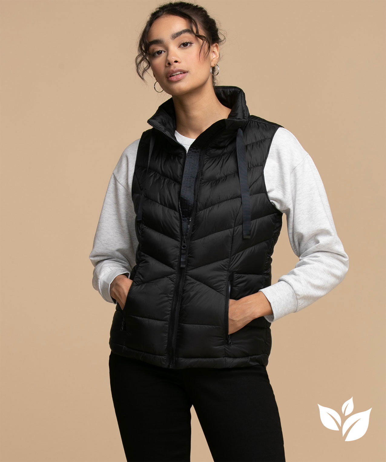 How to wear online a puffer vest womens