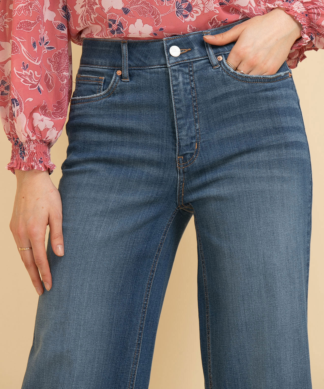 Winona Wide Leg Jeans by LRJ Rickis