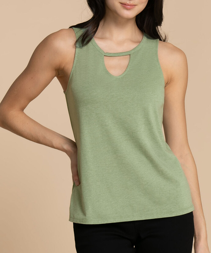 Cut-Out Tank Top Image 3