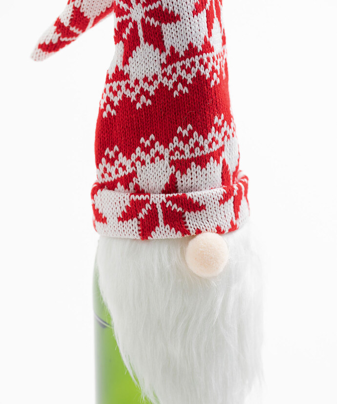 Holiday Gnome Bottle Topper Image 2
