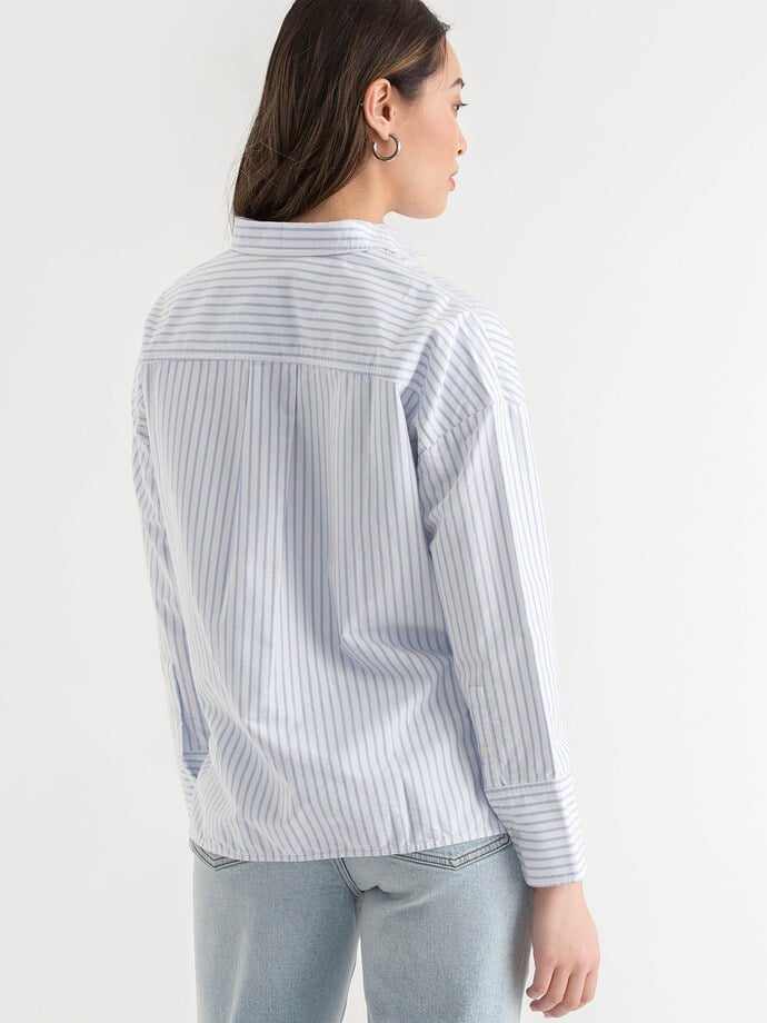 Relaxed Oxford Shirt Image 4