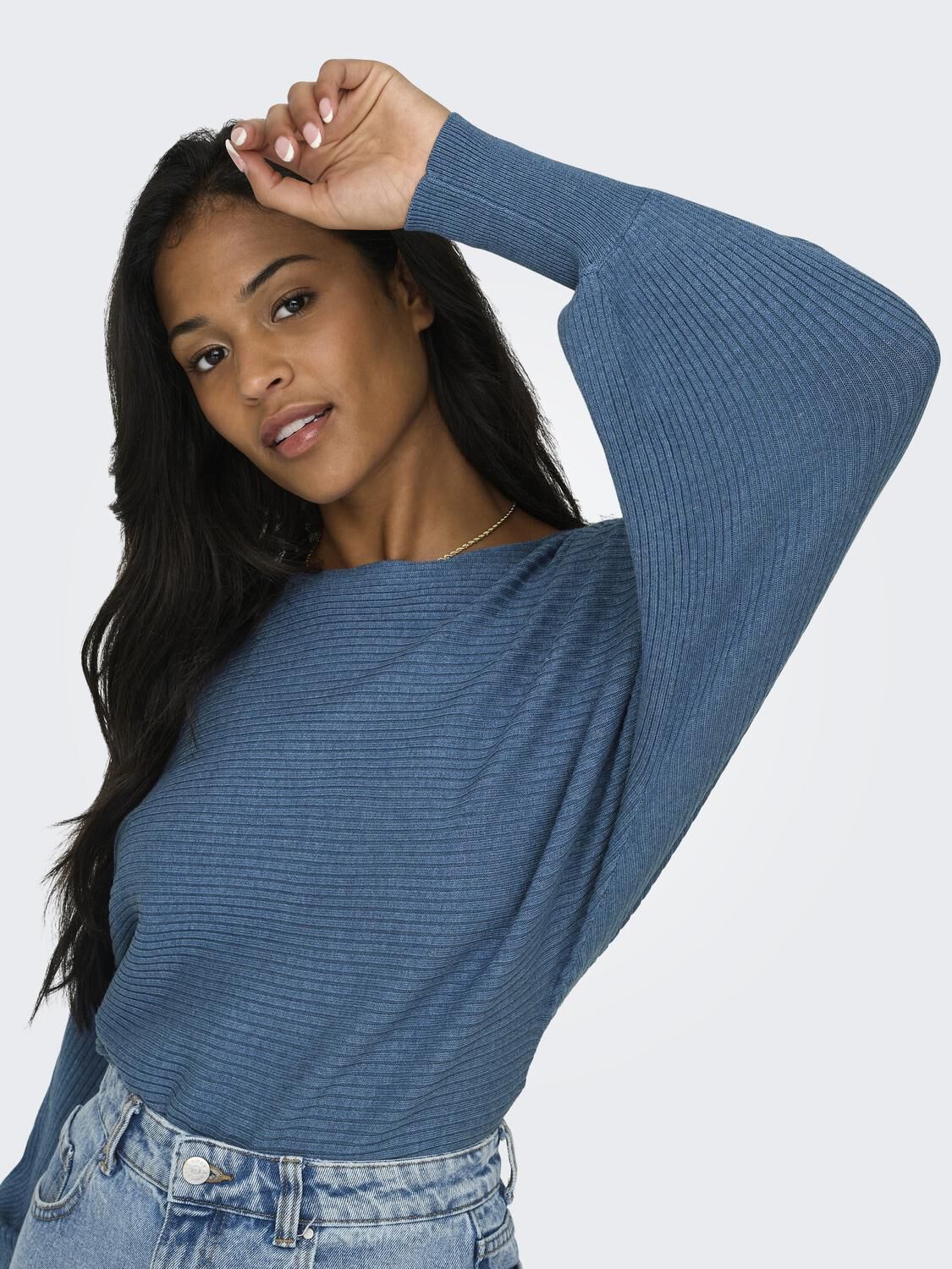 What is a ribbed sweater on sale