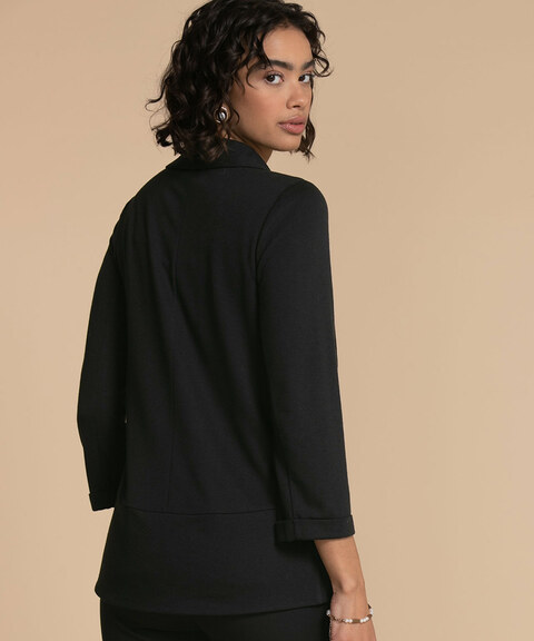 Terry Shawl Collar Cover Up