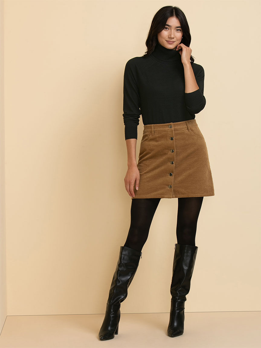 Corduroy mini 2025 skirt 48