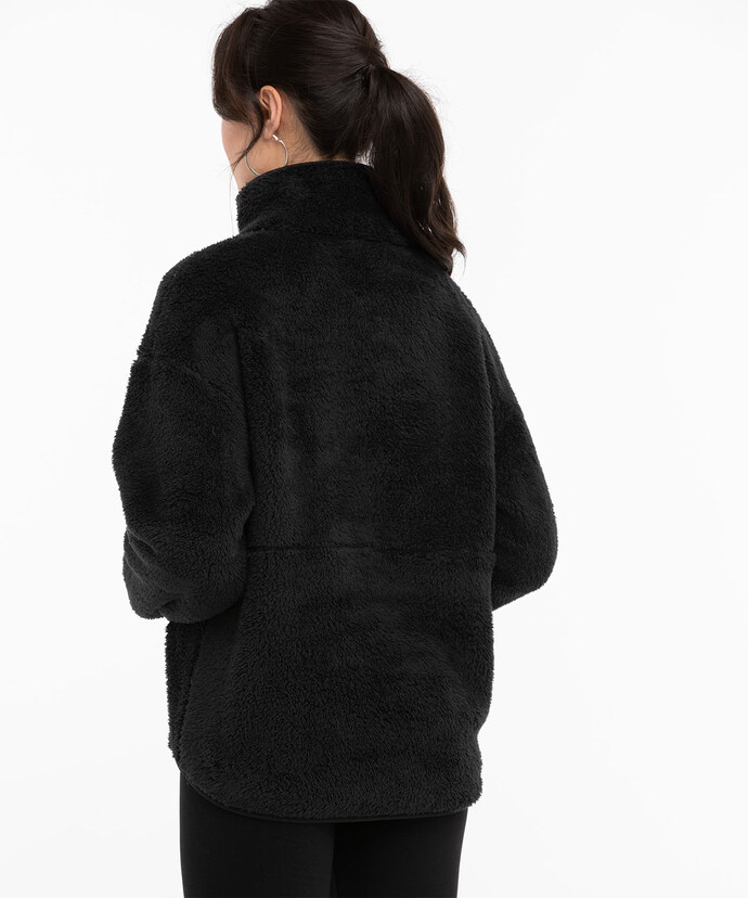 Fleece Half-Zip Pullover Image 4