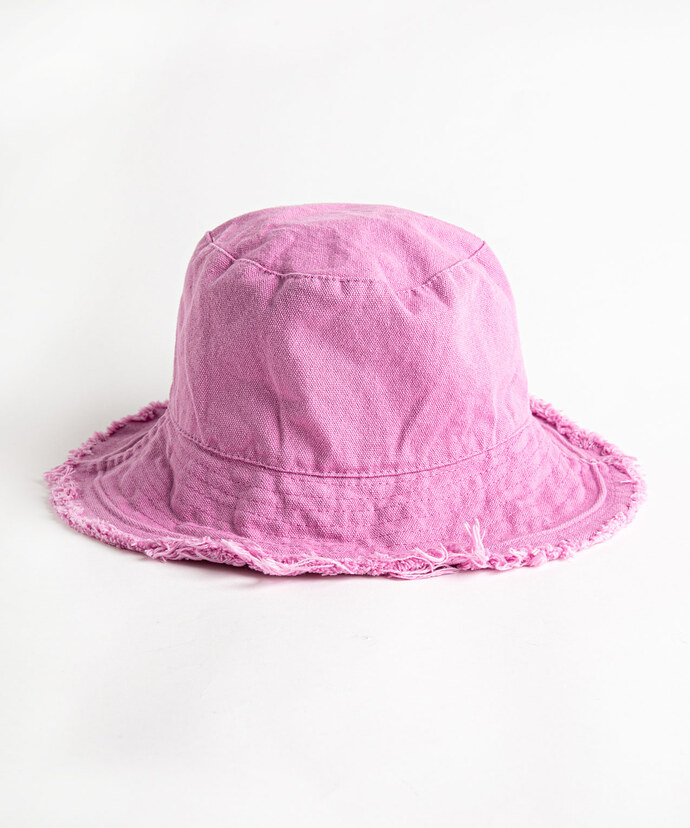 Fringed Bucket Hat Image 1