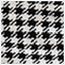 Black/White Houndstooth