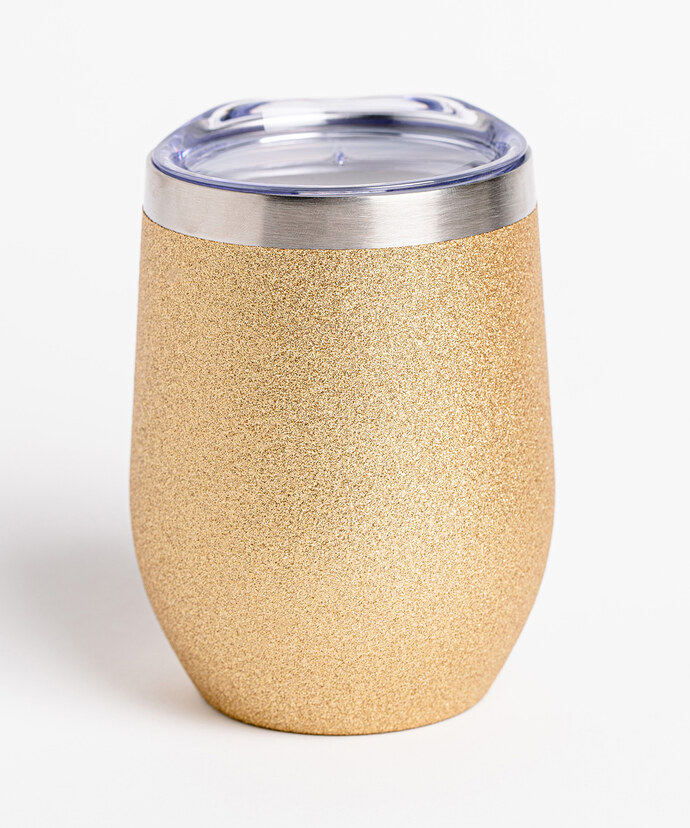 Sparkly Insulated Wine Tumbler Image 1