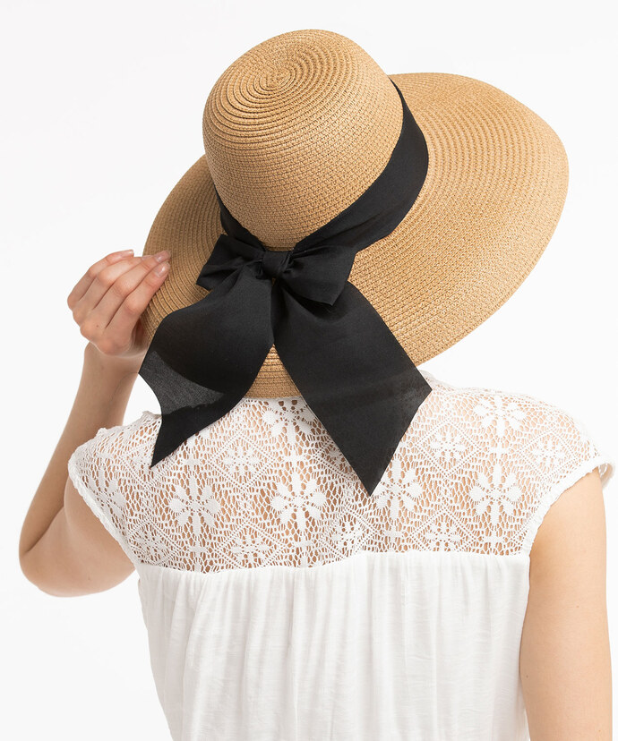 Floppy Hat with Bow Image 3