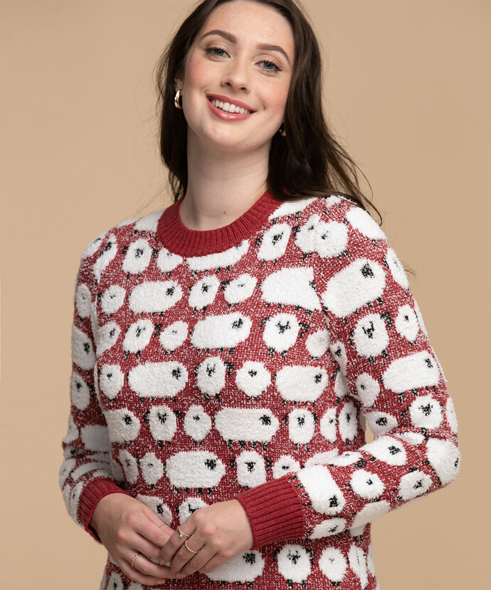 Lamb Pullover Sweater Image 4