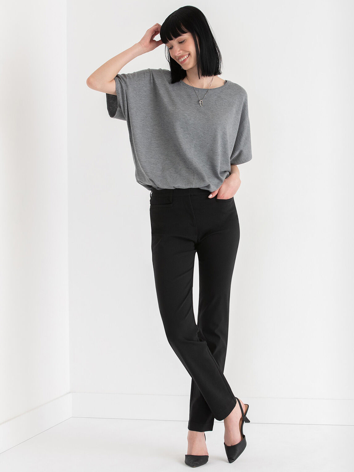 Straight leg shop pants womens