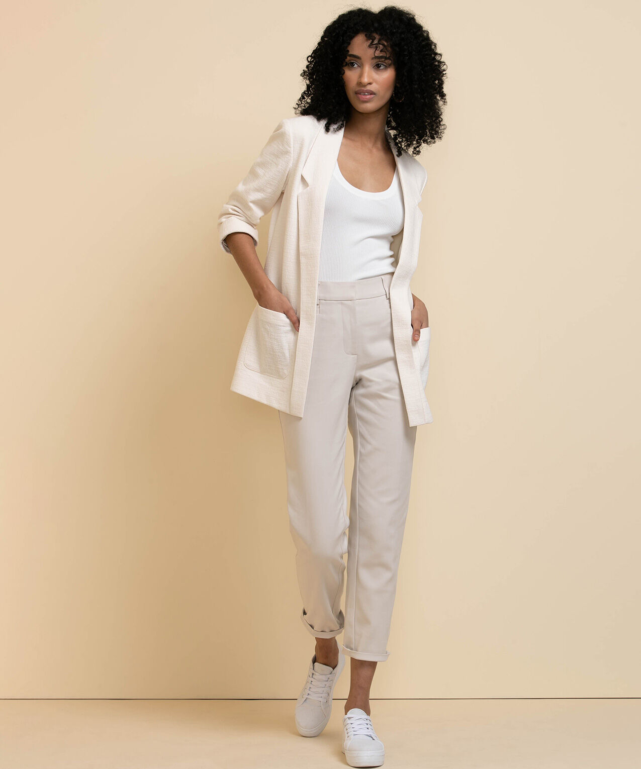 Mid length blazer store