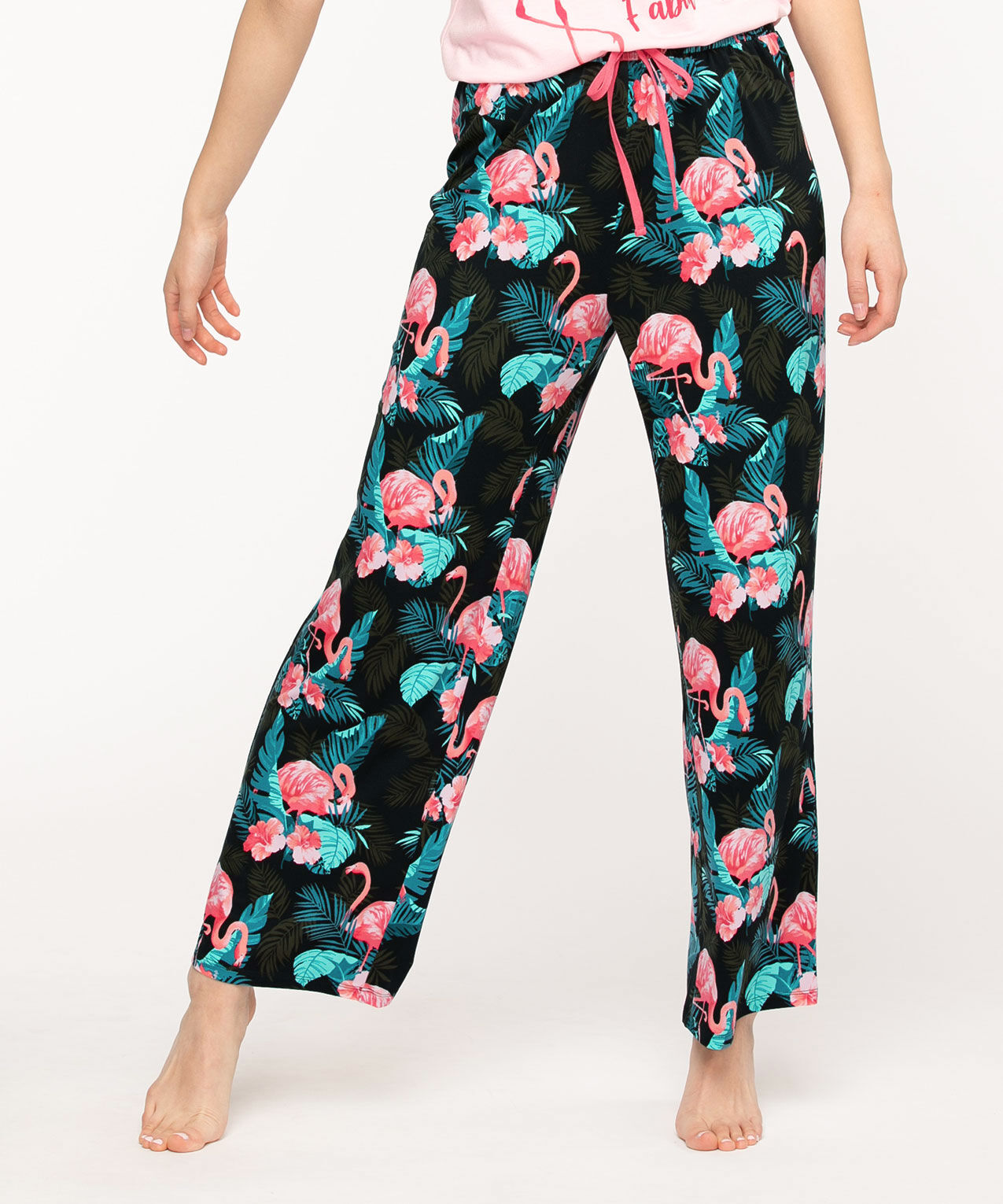 Flamingo pj top pants