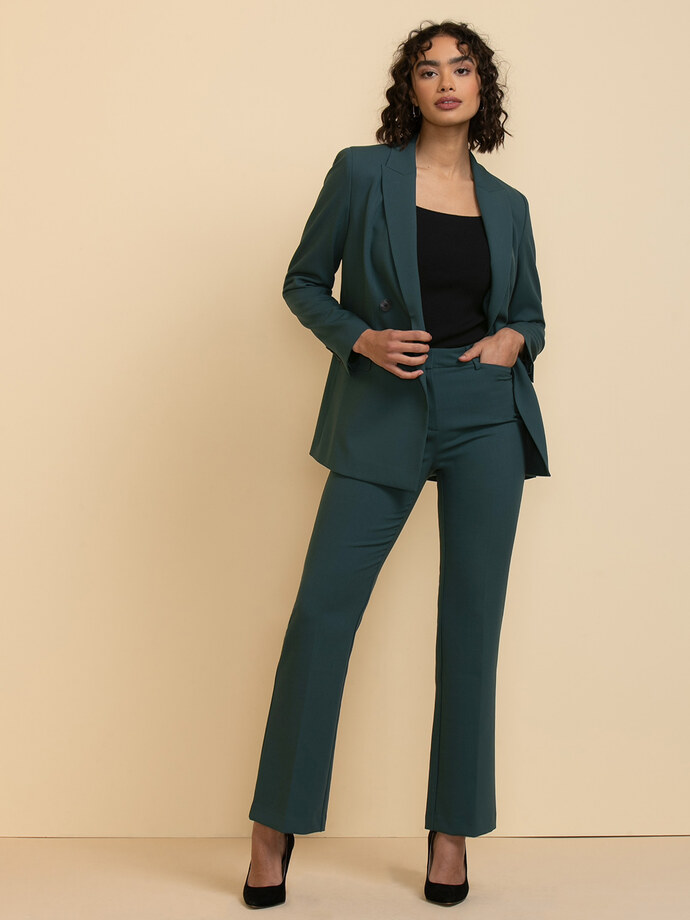 Bradley Bootcut Pant in Luxe Tailored Image 2