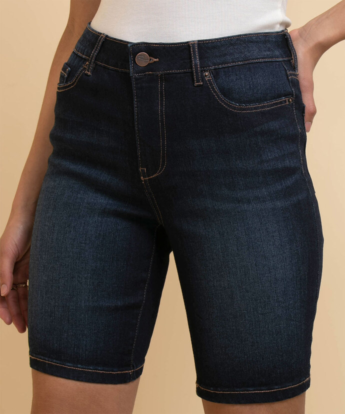 Skylar Bermuda Jean Shorts Image 3