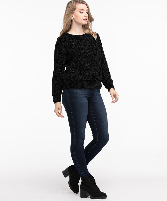 Eco-Friendly Chenille Pullover Sweater Image 4