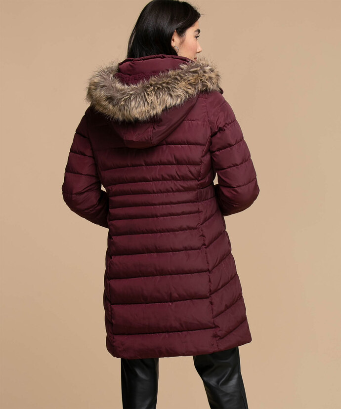 Eco-friendly Mid Length Puffer Parka Image 3