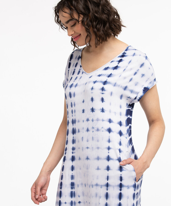 Pocketed T-Shirt Maxi Dress Image 3