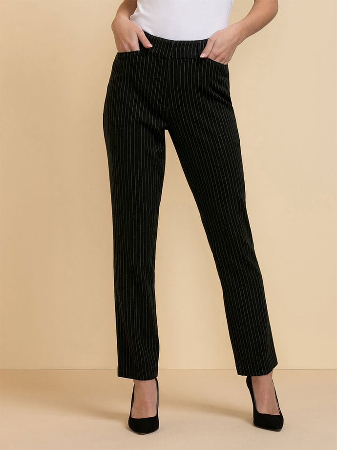 Spencer Straight Leg Pant in Luxe Tailored Image 1