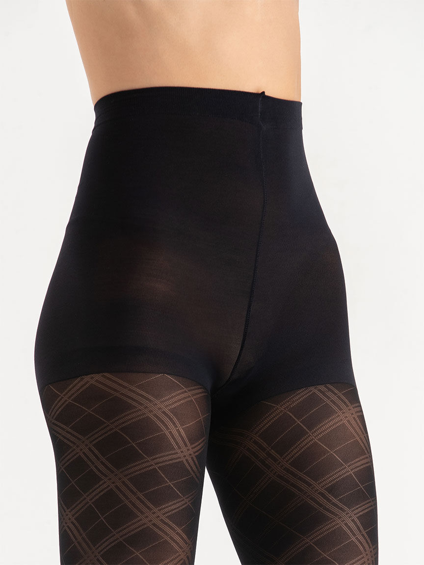 Diamond Pattern Tights
