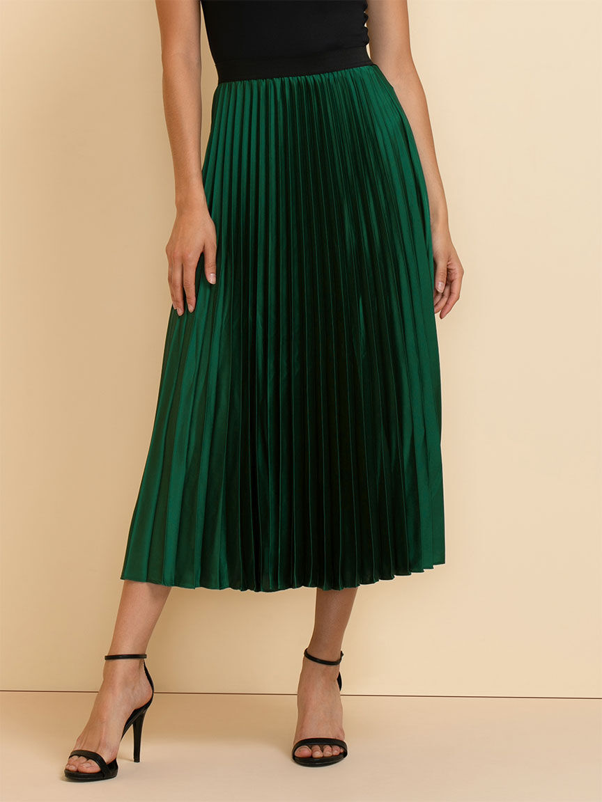 High waisted pleated midi skirt express reviews outlet