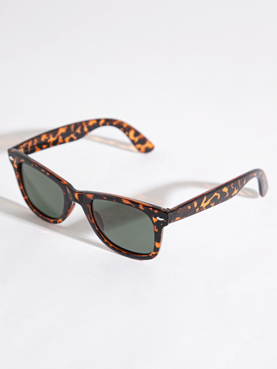 Wayfarer Frame Sunglasses with Case