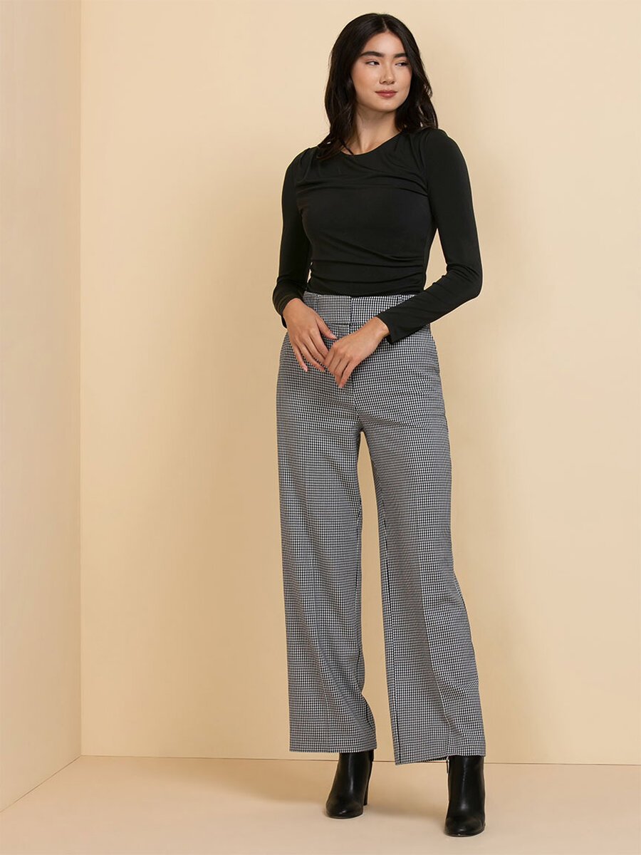 Vaughn Trouser in Patterned Luxe Tailored