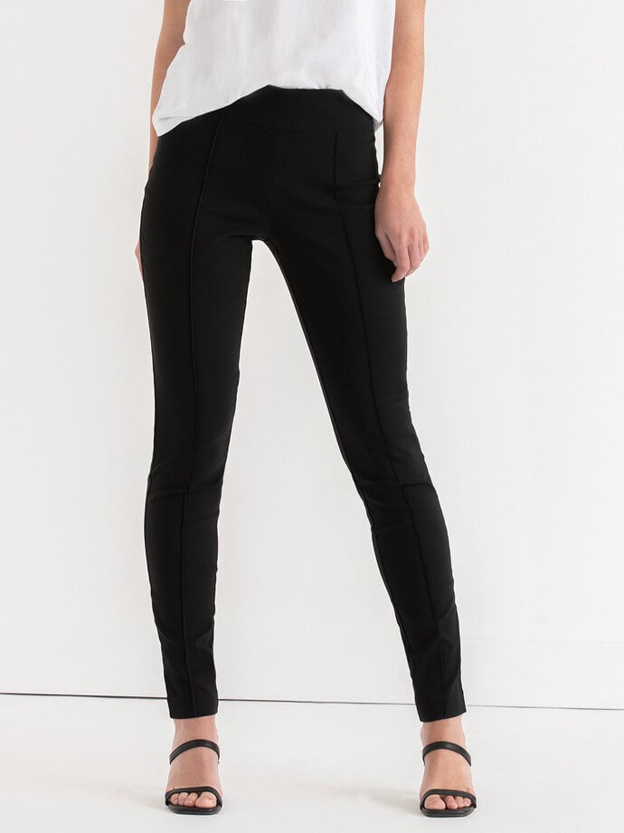 Alfie Pull-On Slim Pant in Microtwill  Image 1