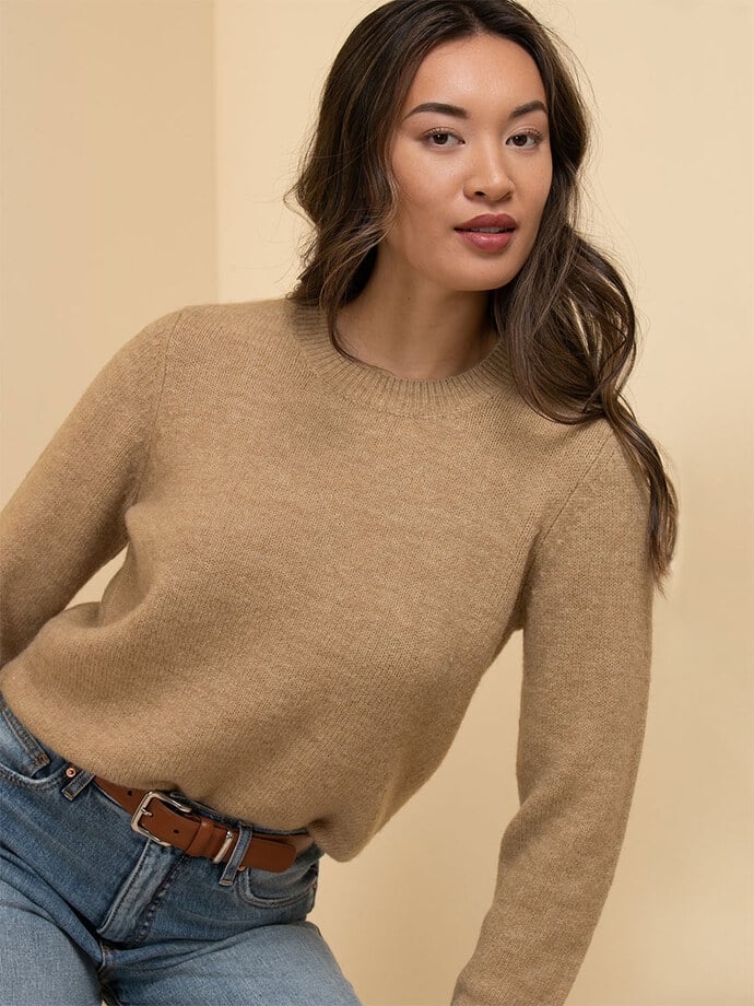 Crewneck Mossy Sweater Image 1