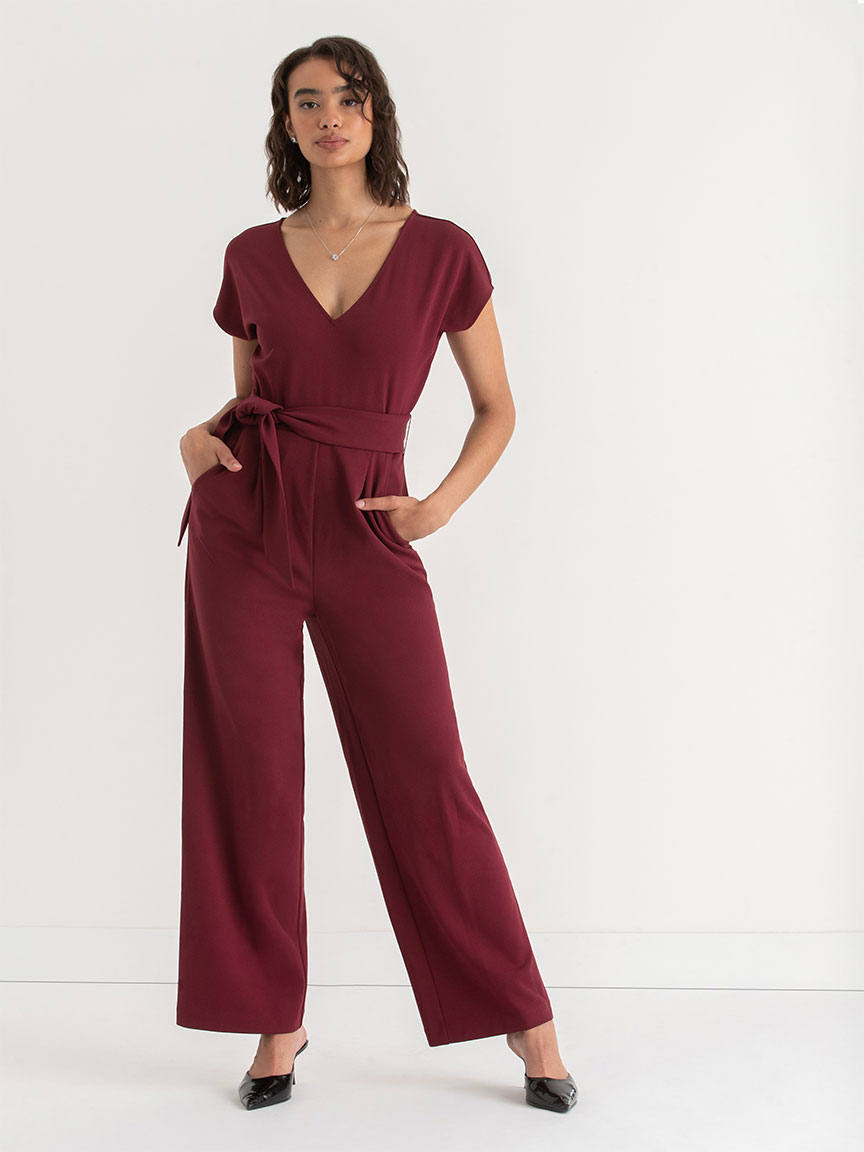 Venus Full Length Jumpsuit Iconic Crepe