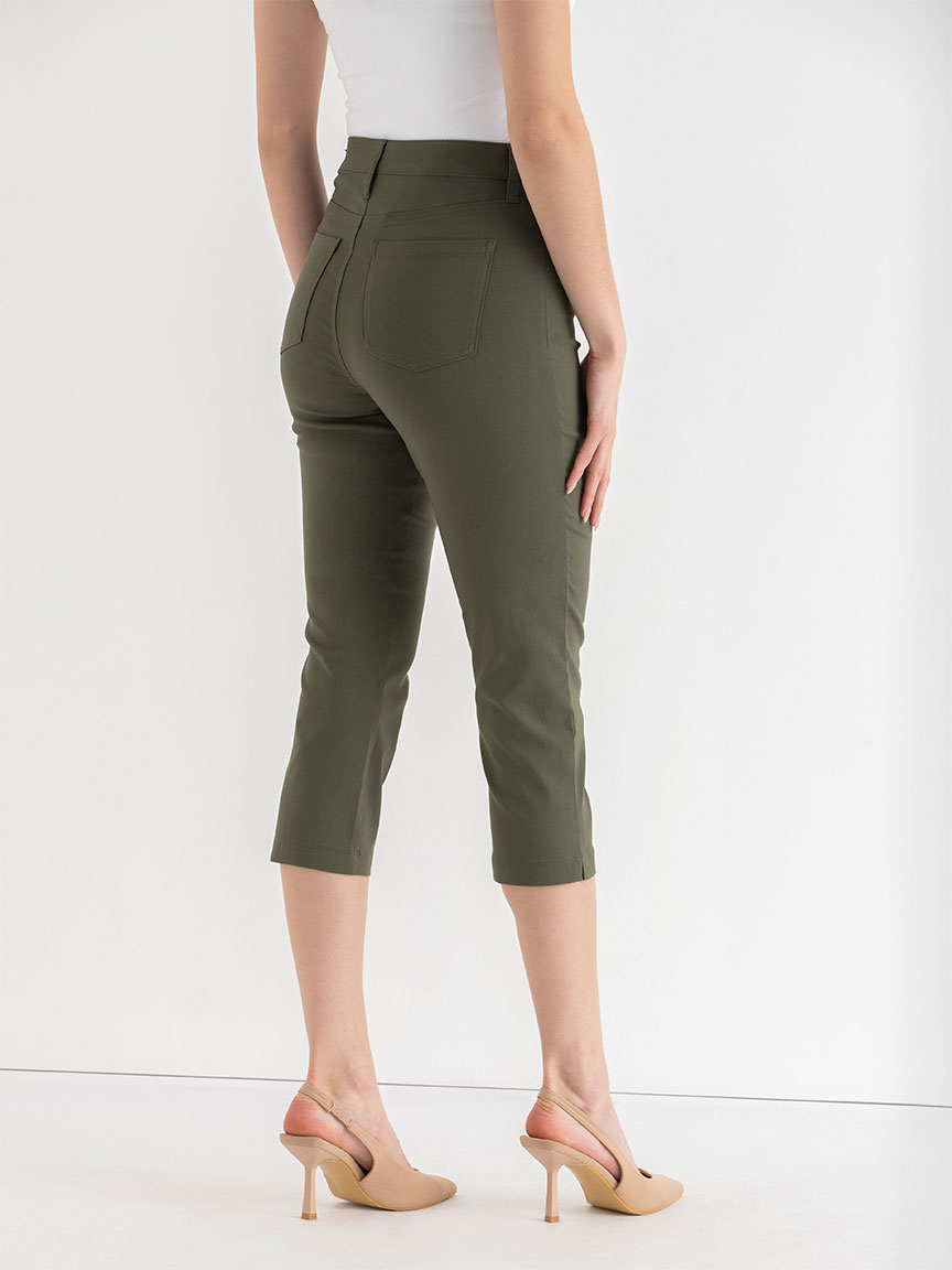 Harlow Skinny Capri Pant Microtwill