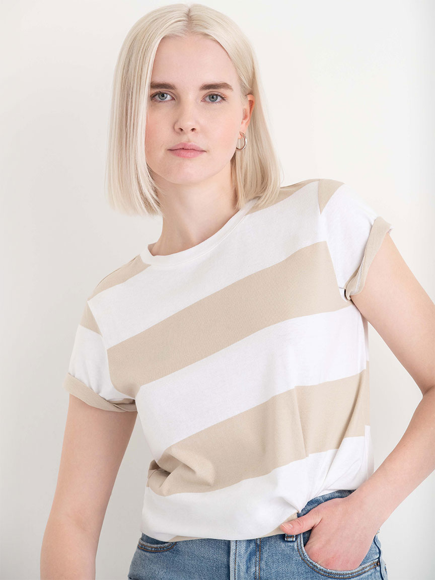 Short Sleeved Relaxed Crewneck T-Shirt