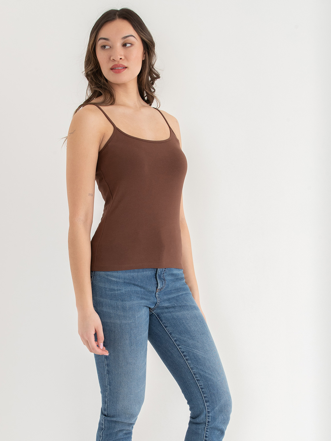 Cotton Strappy Cami
