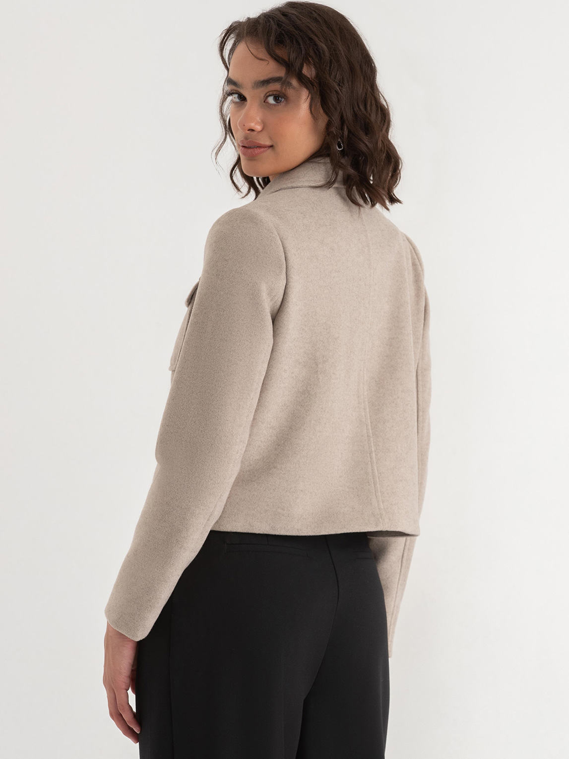 4 Pocket Felt Jacket