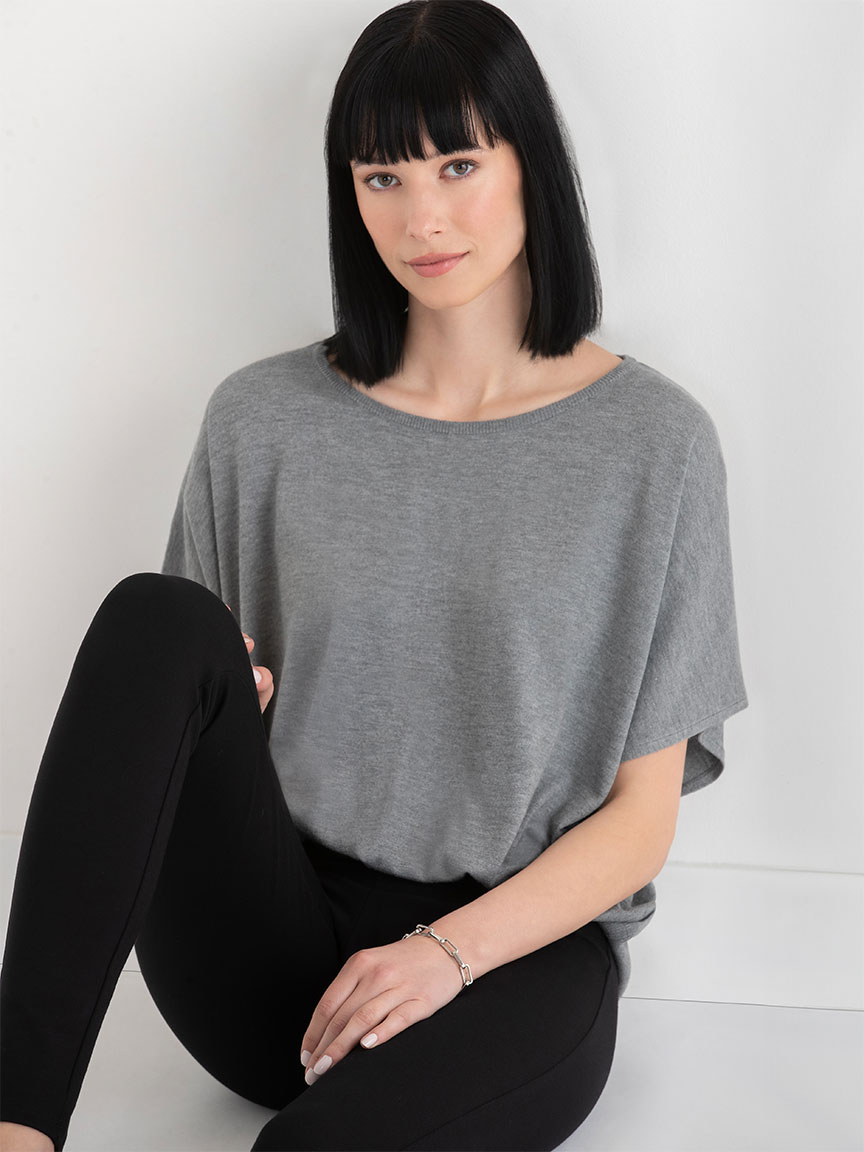 Cashmere Blend Dolman Sleeve Sweater