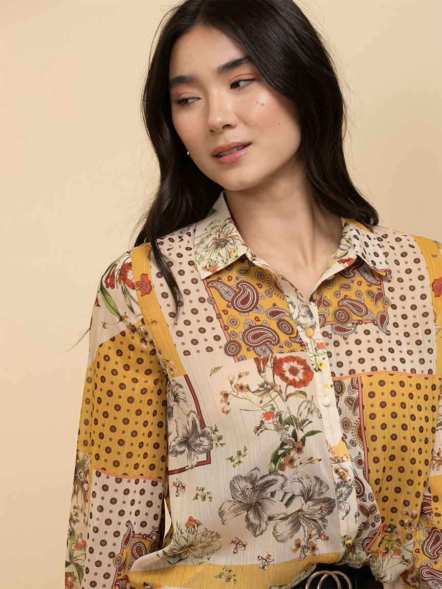 Patchwork Blouse