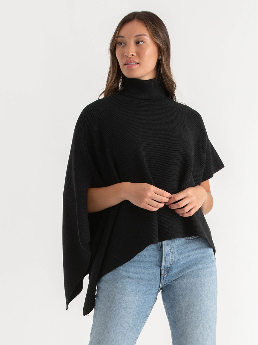 Turtleneck Poncho