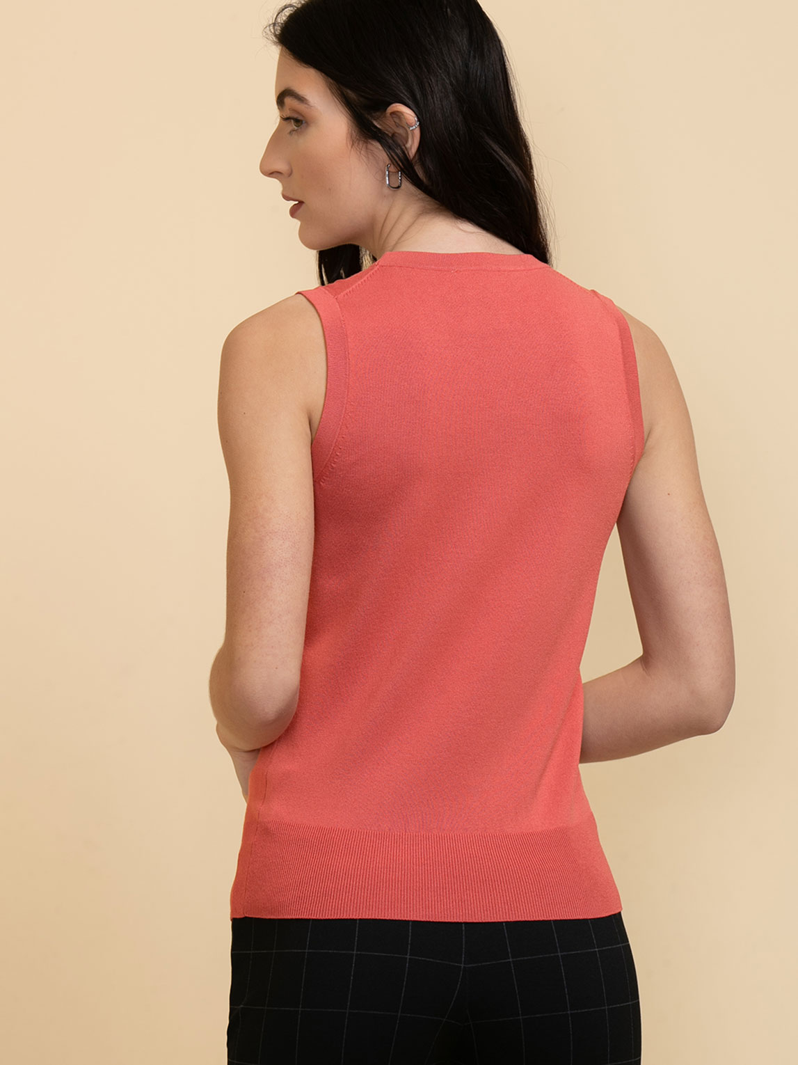 Sleeveless Layering Sweater Tank