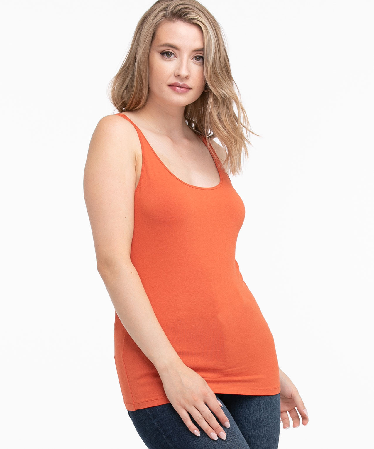 Modal Blend Scoop Neck Cami