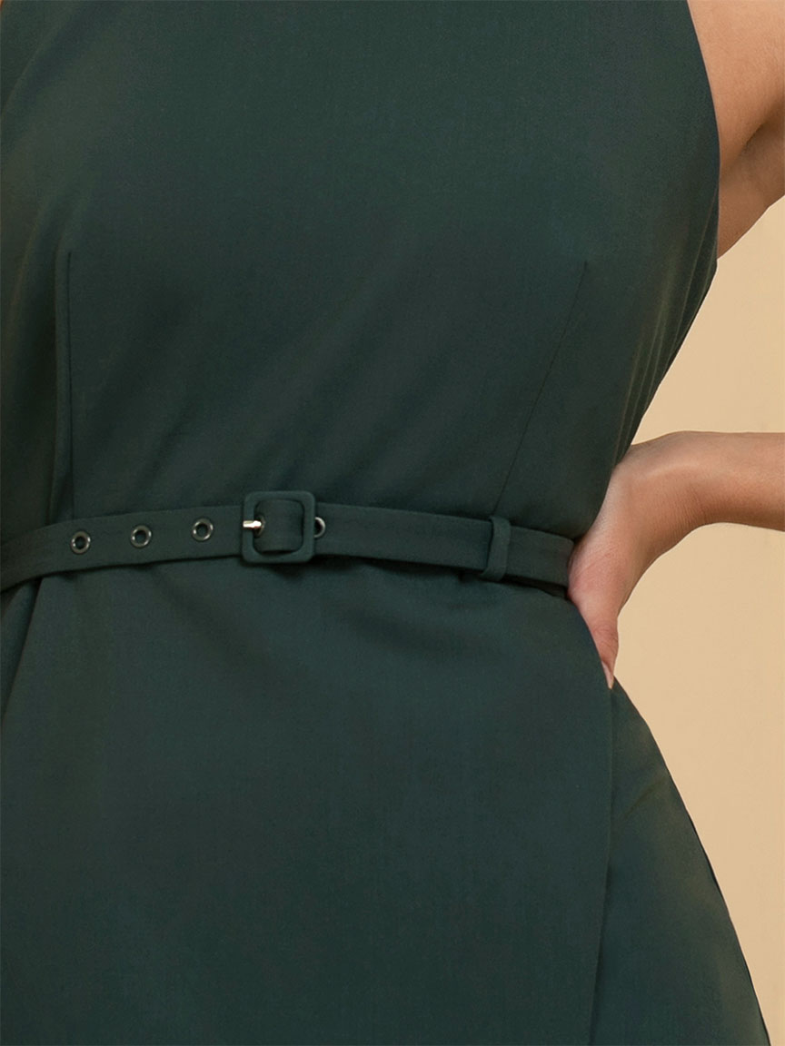 Belted Sheath Dress
